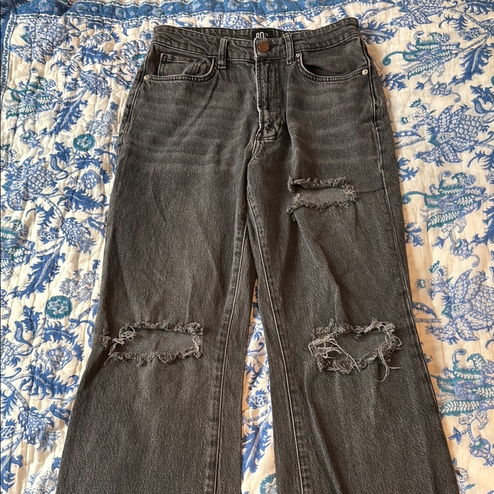 BDG Distressed Gray Women's Jeans